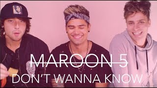 MAROON 5 - DON'T WANNA KNOW ft KENDRICK LAMAR /Rajiv Dhall Wesley Stromberg Spencer Sutherland cover