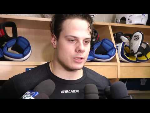 Maple Leafs Morning Skate: Auston Matthews - January 25, 2017