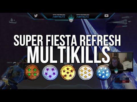 Super Fiesta H1 Throwback Multikills!  - Halo 5 Guardians