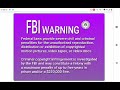 Fbi Warning Screen And Sony Wonder 1996 Logo