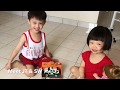 JT SW Play The TOY STATE Road Rippers Rush Rescue Police Car AND Hot Wheels Flipping Action Car