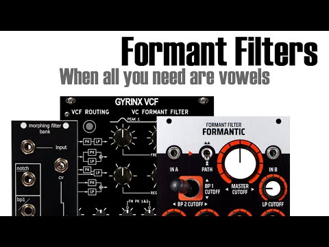 Shkrjn - Morphing Filter Bank - Rare Limited - Talking Filter Vowels Formants image 3