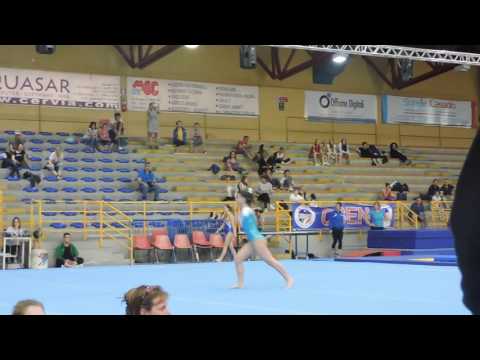 Gara nazionale 2016 CSEN specialità Alessia Cravin al corpo libero