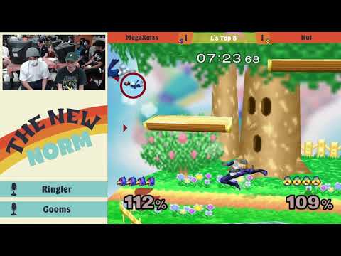 The New Norm #1 - MegaXmas (Falco) VS Nut (Sheik) - Losers Top 8 SSBM
