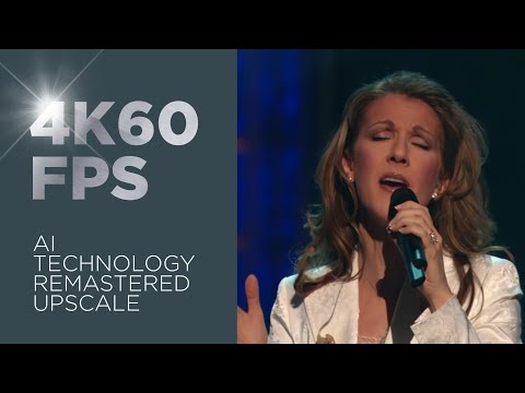 Dance With My Father - Celine Dion (Live at The Grammy's, 2004) | AI UPSCALE 4K