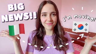 BIG NEWS: I am moving to South Korea!!! ✈️ 🇰🇷 (study abroad in Seoul)