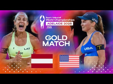 Tina/Anastasija vs. Nuss/Brasher - Beach World Championships 2025 | Highlights | Gold Match