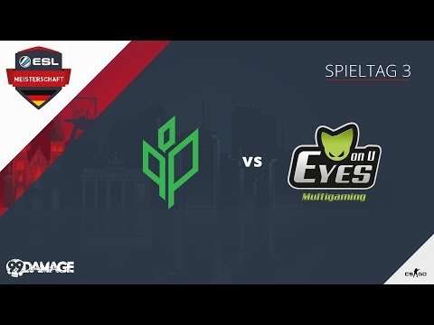 CS:GO - Sprout vs. EYES ON U - ESL Wintermeisterschaft 2018 - Tag 3 - Cache