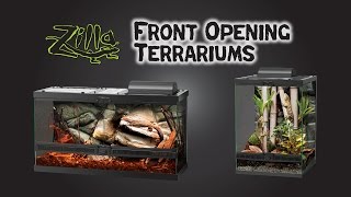 Zilla | Front Opening Terrariums - Reptiles - Amphibians