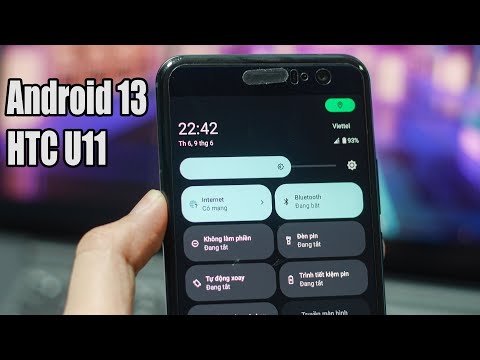 Up ROM Android 13 cho HTC U11 | LineageOS 20.0 [BETA] for HTC U11