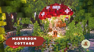 A Mushroom Cottage 🍄 | Minecraft Tutorial