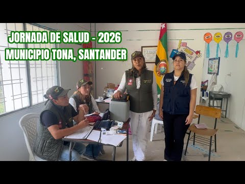 📍 Jornada de Salud, Vereda Caragua Alto – Municipio de Tona, Santander