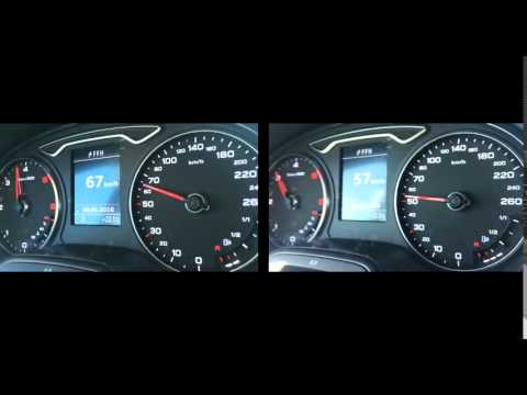 Audi A3 2.0 TDI 150HP Stock vs. Audi A3 2.0TDI Chip 195 HP BJ 2016