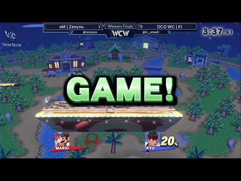 WCW 30 - eM | Zenyou (Mario) vs DCG WC | Ki (Ryu) Winners Finals