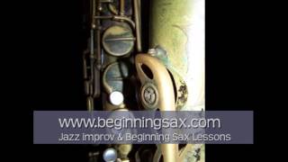 Transcribe This Lick #35 - iv7-i7 Minor Blues Lick ala John Coltrane - Saxophone Lessons