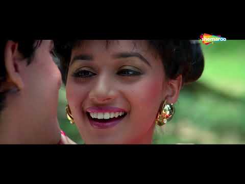 माधुरी दीक्षित का सुपरहिट रोमांटिक हिंदी गाना  - मुझे नींद ना आये मुझे चैन ना आये - DIL Movie Song