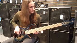 Video thumbnail for Mayones Patriot 5 Bass 2019 NAMM Show Demo by South Shore Music