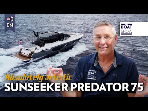 NEW 2024 SUNSEEKER PREDATOR 75 - Motor Yacht Tour and Review - The Boat Show