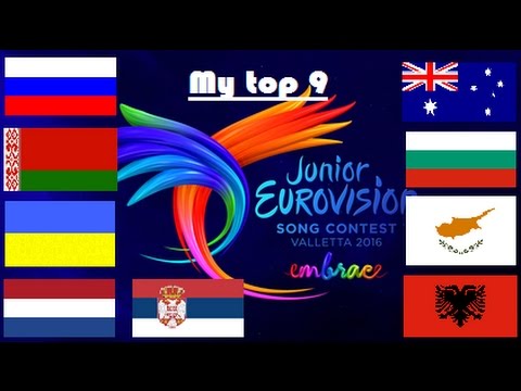 Junior Eurovision 2016 My top 9 so far