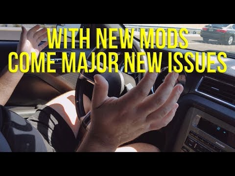 Extreme mustang steering shudder and how to fix it! (11-14 steering rack install)