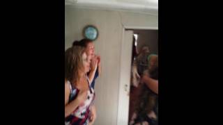 Little brother makes a surprise visit home after 5 years.