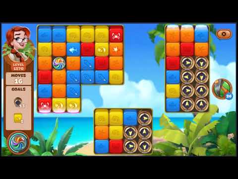 Lost Island Blast Adventure Level 1570 - NO BOOSTERS 🏝️ | SKILLGAMING ✔️