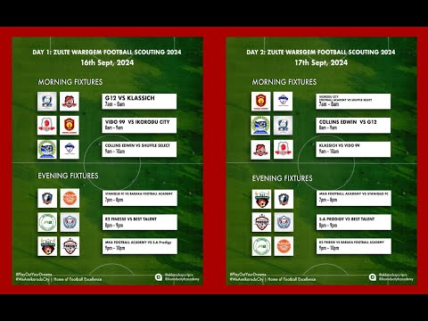 Collins Edwin VS G12 FC - ZULTE WAREGEM FOOTBALL SCOUTING 2024