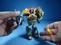 Video Review Candy Toy Mini Pla Ninpuu Sentai Hurricaneger Senpujin