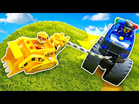 Spielzeug-Einsatz mit der Paw Patrol – Chase hilft seinen Freunden