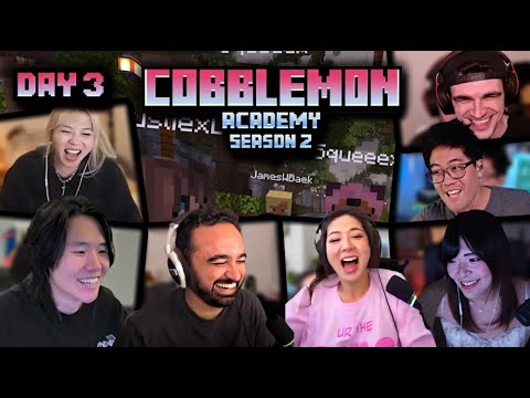 BEST of Cobblemon Academy Season 2 Day 3 ft. OfflineTV & Friends