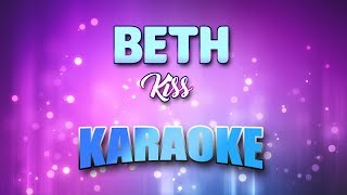 Kiss - Beth (Karaoke &amp; Lyrics)
