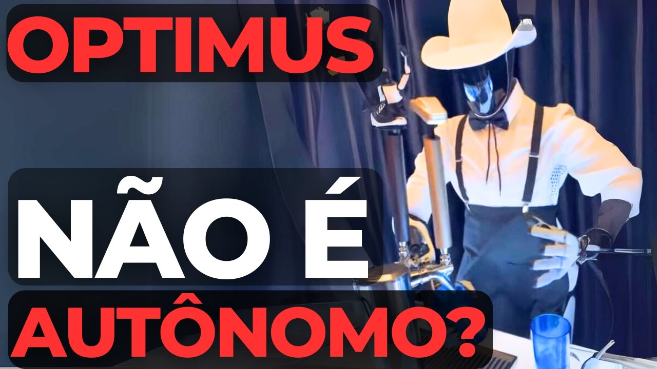 Revelado! Optimus Foi Controlado Remotamente no Evento da Tesla!