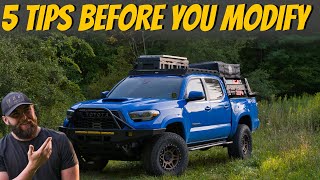 5 Tips Before Modifying A Toyota Tacoma In 2024