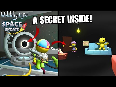 MINI BLACK HOLE EASTER EGG! Wobbly Life Space Update