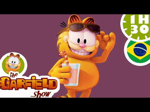 ⛵Garfield viaja!🐉 - Compilação HD