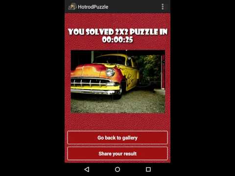 Hot Rod Puzzle Free Video