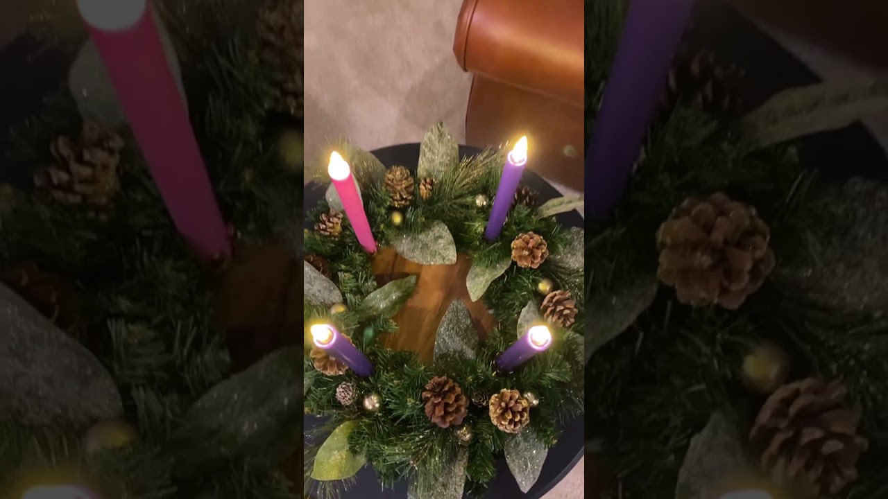 DIY Advent Wreath Transformation