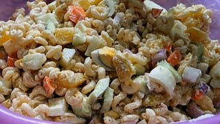 How to make our quick and favorite macaroni salad