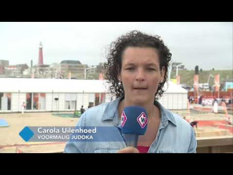 Oud-judoka Carola Uilenhoed te gast bij de Olympic Experience