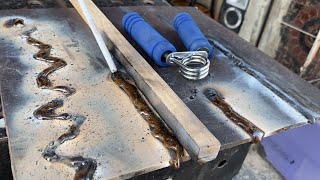 learn how to keep your hand steady whwn welding and not shake it