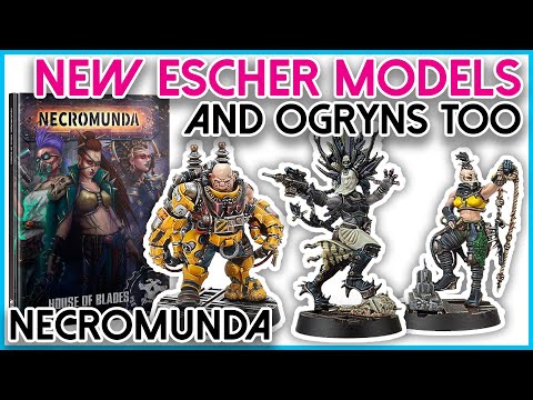 New Necromunda models for Escher and Salve Ogryns