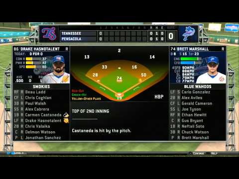 MLB 14 The Show (PS4) playthrough pt14 - Learning the Ropes