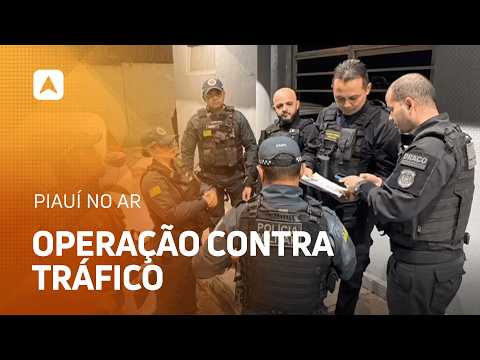 Operação Boca Fechada apreende drogas em Teresina e Curralinhos