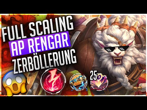 FULL SCALING AP REWORK RENGAR ZERBÖLLERUNG! PBE Gameplay [League of Legends]