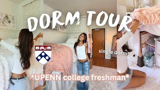 DORM TOUR! (single room) *college freshman at upenn*