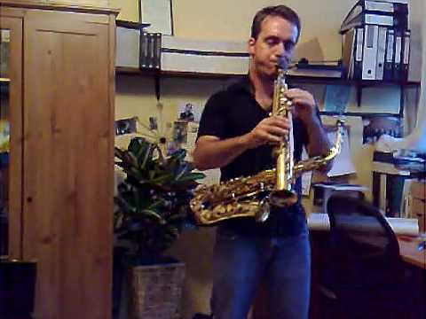 Michael Jackson - "She´s Out Of My Life" on Saxophone