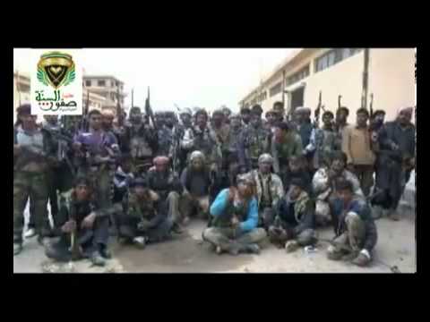 بيان إعلان السيطرة على حاجز الكبر النووي كتيبة صقور السنة في محافظة الرقة