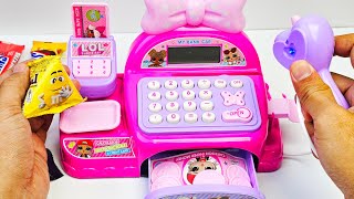 12 Minutes Satisfying with Unboxing little tikes pink cash register | ASMR unboxing cash register