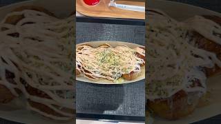 【築地銀だこ】チーズ明太子たこ焼きを啜る🧀🐙 #たこ焼き#明太子#Japanesefood#チーズ