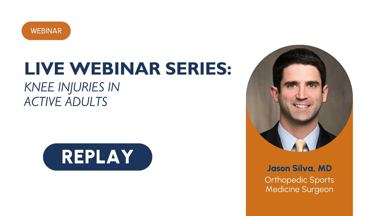 Knee Injuries in Active Adults with Dr. Jason Silva
